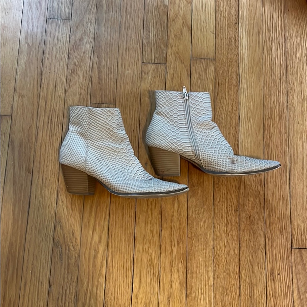 Free People Vegan Western Boots